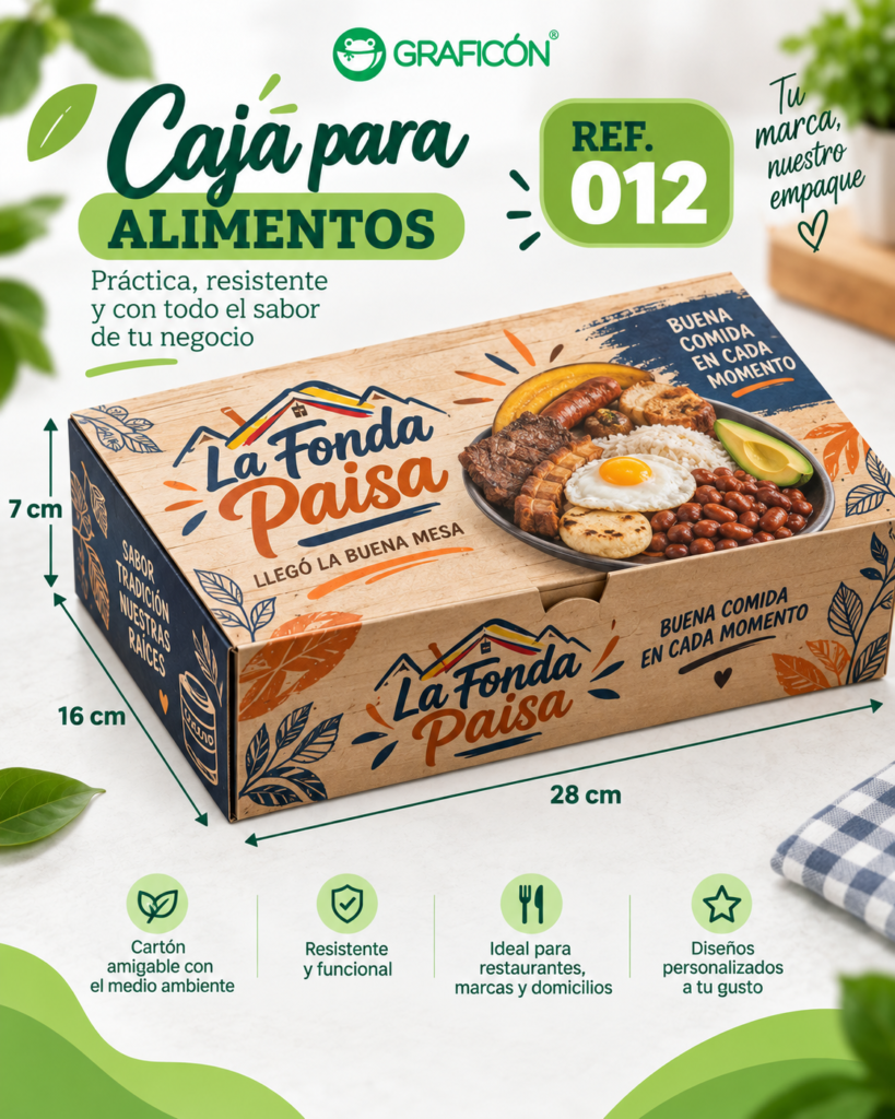 Caja 3D referencia 012