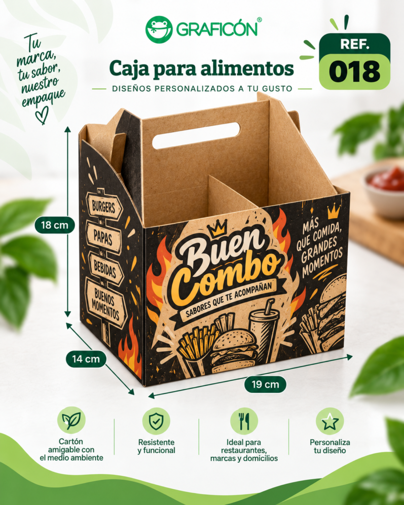 Caja 3D referencia 018