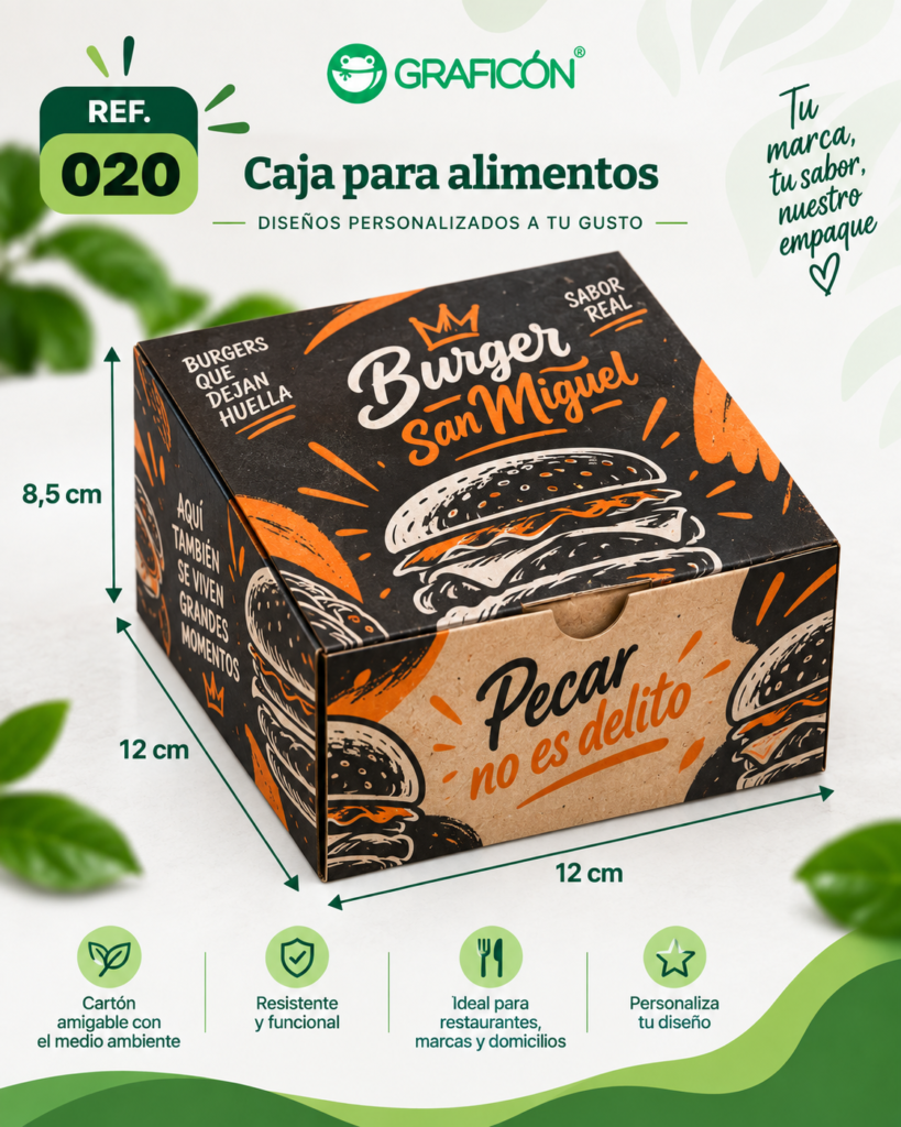 Caja 3D referencia 020