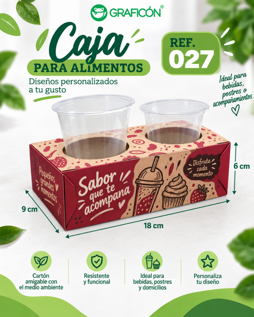 Caja 3D referencia 027
