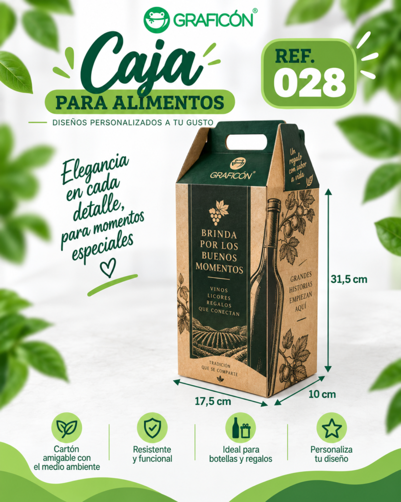 Caja 3D referencia 028
